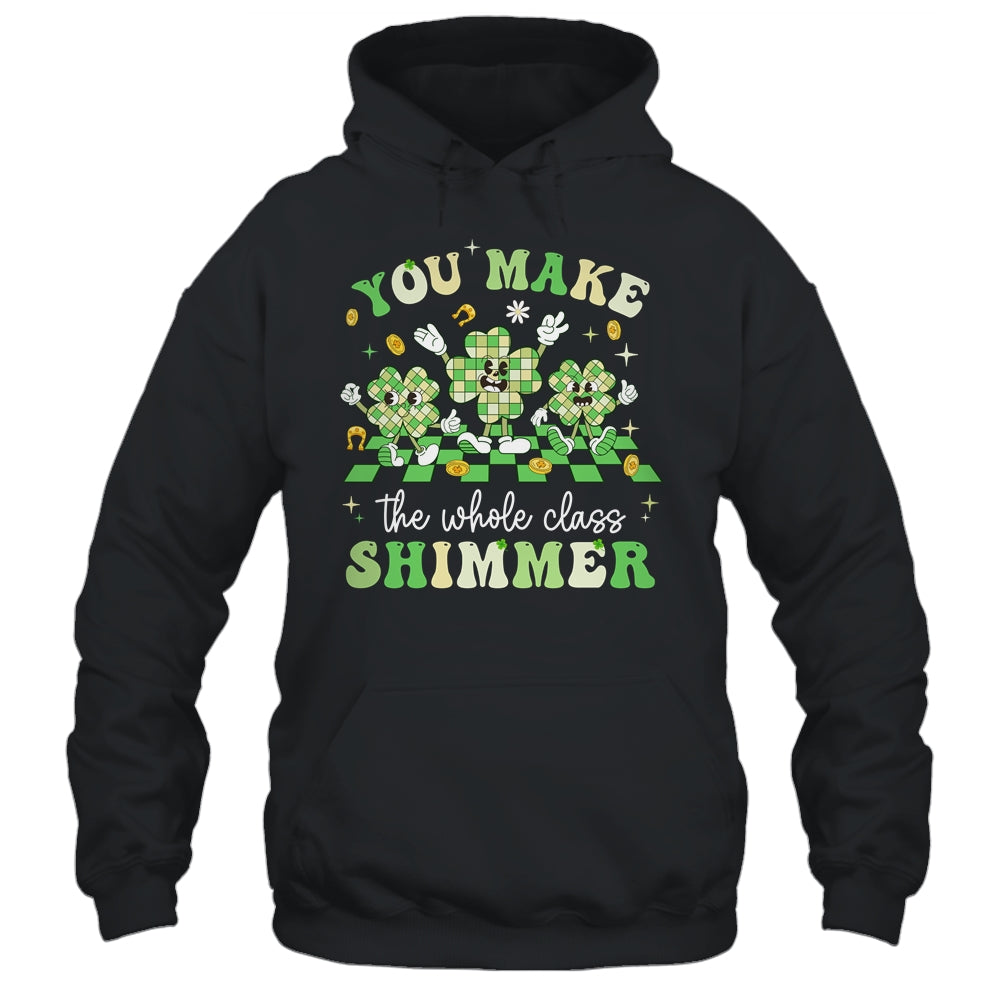 Funny Teacher St Patricks Day Shamrock Lucky Teacher Women Shirt & Hoodie | teecentury