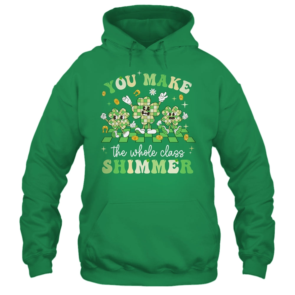 Funny Teacher St Patricks Day Shamrock Lucky Teacher Women Shirt & Hoodie | teecentury