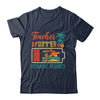 Funny Teacher Summer Recharge Required Last Day School Retro Shirt & Tank Top | teecentury