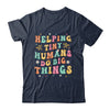 Funny Teachers Parents Helping Tiny Humans Do Big Things Shirt & Hoodie | teecentury