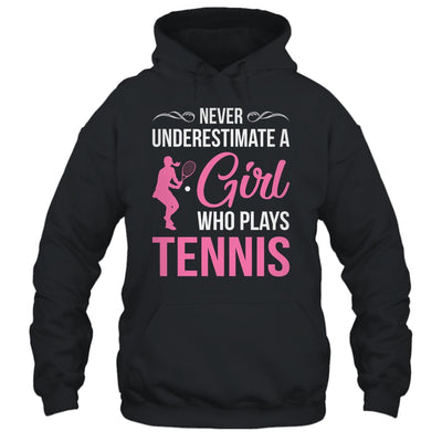 Funny Tennis Art For Girls Youth Teens Tennis Player Shirt & Tank Top | teecentury