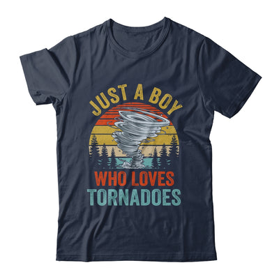 Funny Tornado Storm Chasing Hurricane Design Boys Kids Shirt & Hoodie | teecentury