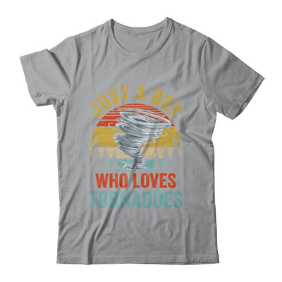 Funny Tornado Storm Chasing Hurricane Design Boys Kids Shirt & Hoodie | teecentury