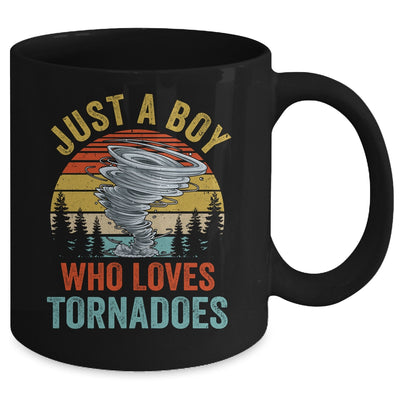 Funny Tornado Storm Chasing Hurricane Design Boys Kids Mug | teecentury