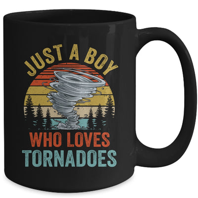 Funny Tornado Storm Chasing Hurricane Design Boys Kids Mug | teecentury