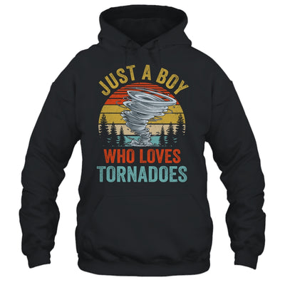 Funny Tornado Storm Chasing Hurricane Design Boys Kids Shirt & Hoodie | teecentury
