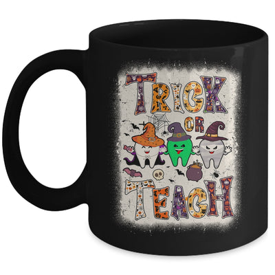 Funny Trick Or Teeth Halloween Dental Hygienist Or Assistant Mug | teecentury