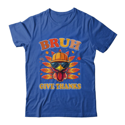 Funny Turkey Bruh Meme Thanksgiving For Boys Men Kids Shirt & Hoodie | teecentury