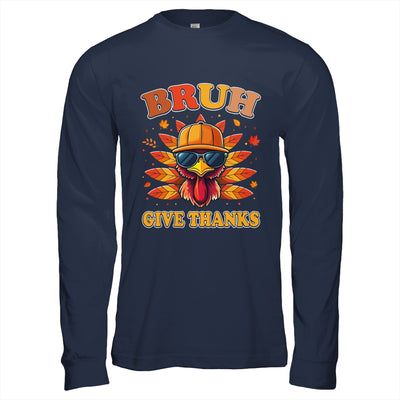Funny Turkey Bruh Meme Thanksgiving For Boys Men Kids Shirt & Hoodie | teecentury