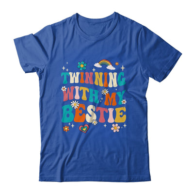 Funny Twin Matching Twins Day Friend Twinning With My Bestie Shirt & Tank Top | teecentury