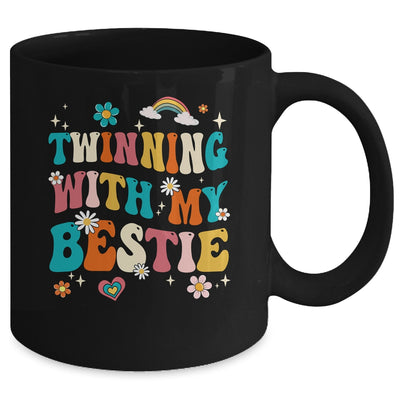 Funny Twin Matching Twins Day Friend Twinning With My Bestie Mug | teecentury