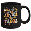 Funny Vet Tech Tacos Veterinary Assistant Animal Lover Mug | teecentury