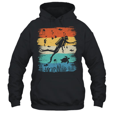 Funny Vintage Design Scuba Diving Dive Diver For Men Women Shirt & Tank Top | teecentury