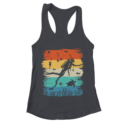 Funny Vintage Design Scuba Diving Dive Diver For Men Women Shirt & Tank Top | teecentury