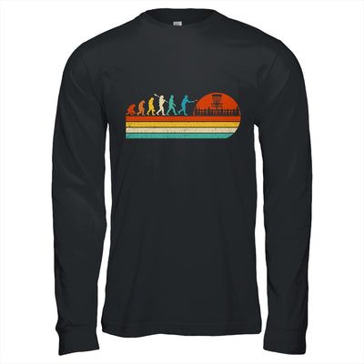 Funny Vintage Disc Golf Sport Player Evolution For Men Women Shirt & Hoodie | teecentury