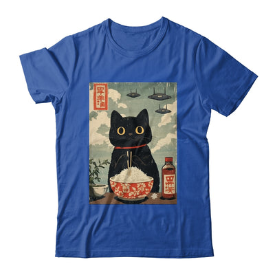 Funny Vintage Japanese Cute Cat UFOs Alien Men Women Kids Shirt & Tank Top | teecentury