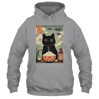 Funny Vintage Japanese Cute Cat UFOs Alien Men Women Kids Shirt & Tank Top | teecentury