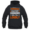 Funny Volleyball Grandma Warning Volleyball Will Yell Loudly Shirt & Tank Top | teecentury