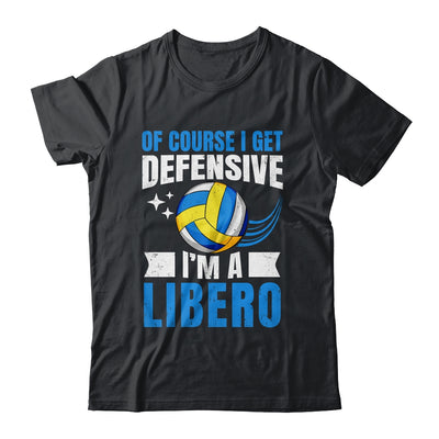 Funny Volleyball Player For Men Women Get Defensive Libero Shirt & Tank Top | teecentury