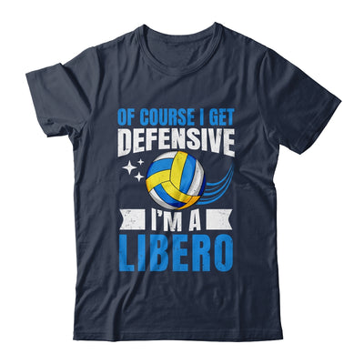Funny Volleyball Player For Men Women Get Defensive Libero Shirt & Tank Top | teecentury