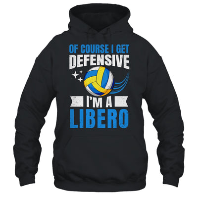 Funny Volleyball Player For Men Women Get Defensive Libero Shirt & Tank Top | teecentury