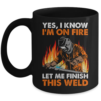 Funny Welder Design For Men Funny Welding Finish This Weld Mug | teecentury