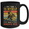 Funny Welding For Men Dad Blacksmith Worker Wonderful Weld Mug | teecentury