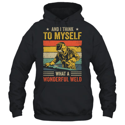 Funny Welding For Men Dad Blacksmith Worker Wonderful Weld Shirt & Hoodie | teecentury