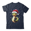 Funny Xmas Snake Lovers Christmas Snake Santa Hat Men Women Shirt & Sweatshirt | teecentury