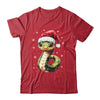 Funny Xmas Snake Lovers Christmas Snake Santa Hat Men Women Shirt & Sweatshirt | teecentury