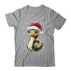 Funny Xmas Snake Lovers Christmas Snake Santa Hat Men Women Shirt & Sweatshirt | teecentury