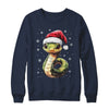 Funny Xmas Snake Lovers Christmas Snake Santa Hat Men Women Shirt & Sweatshirt | teecentury
