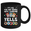 Funny Yells Bingo Lover For Men Women Bingo Gambling Player Mug | teecentury