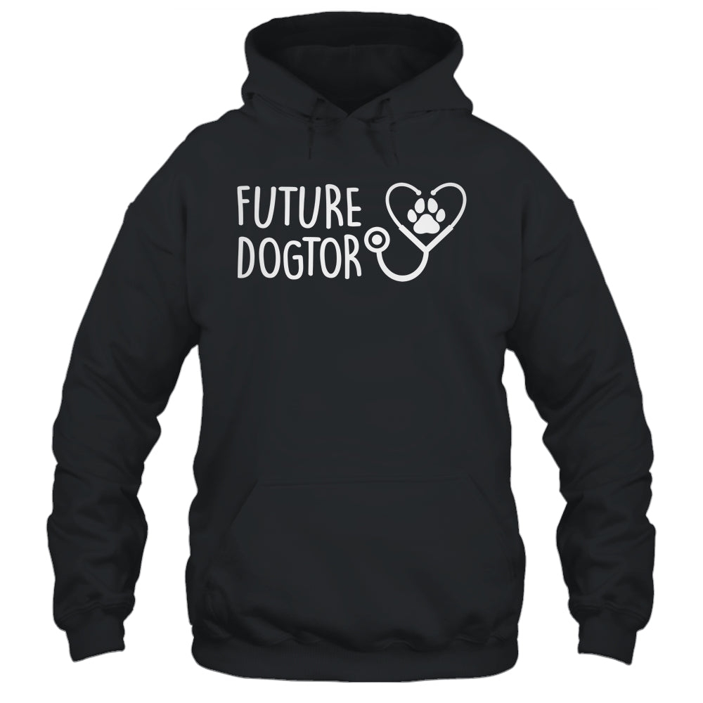Future Dogtor Dog Doctor Vet Tech Veterinarian Student Shirt & Hoodie | teecentury