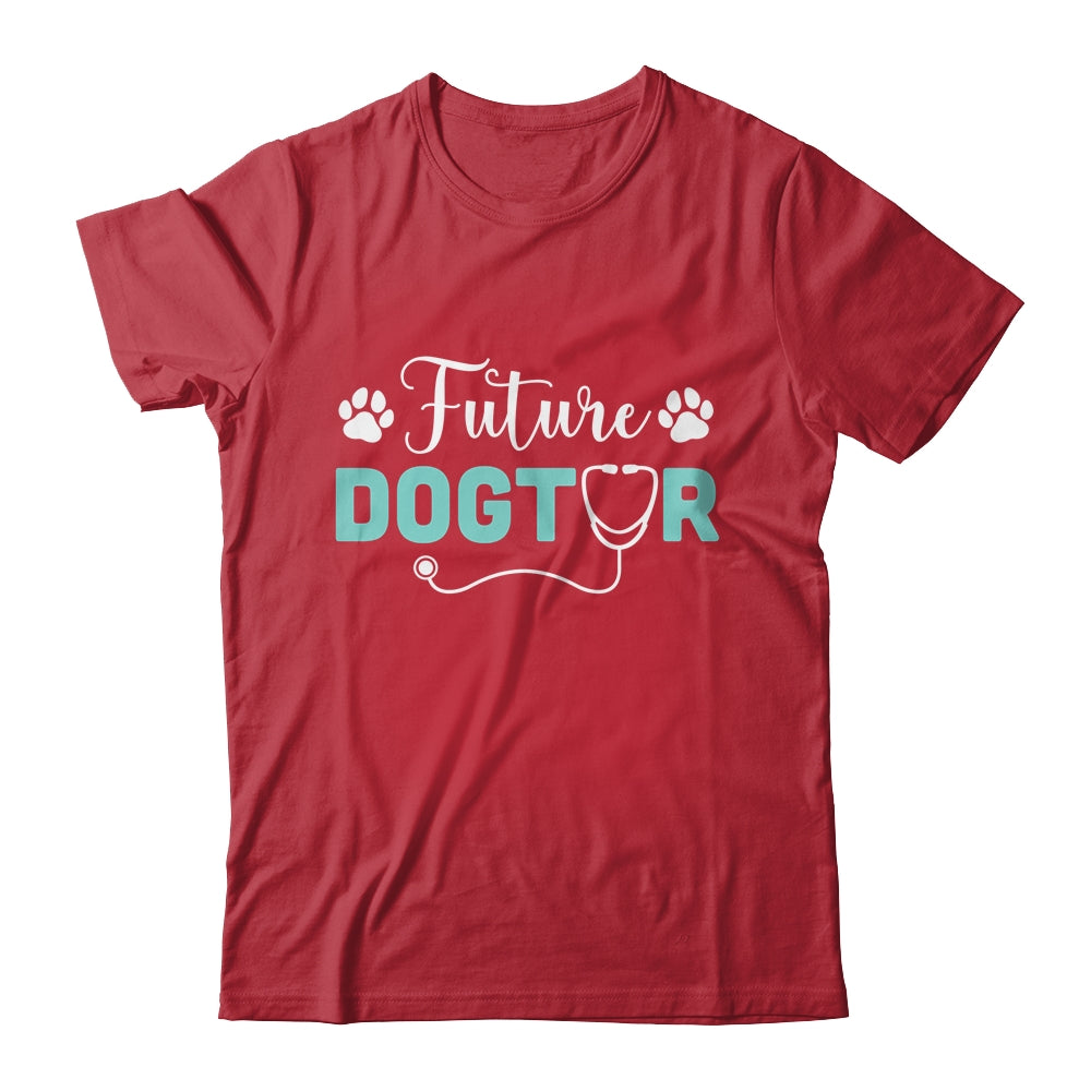Future Dogtor Vet Student Funny Veterinarian Dog Graduate Shirt & Hoodie | teecentury