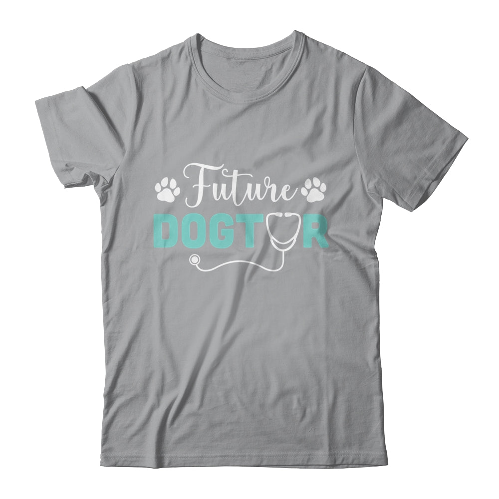 Future Dogtor Vet Student Funny Veterinarian Dog Graduate Shirt & Hoodie | teecentury