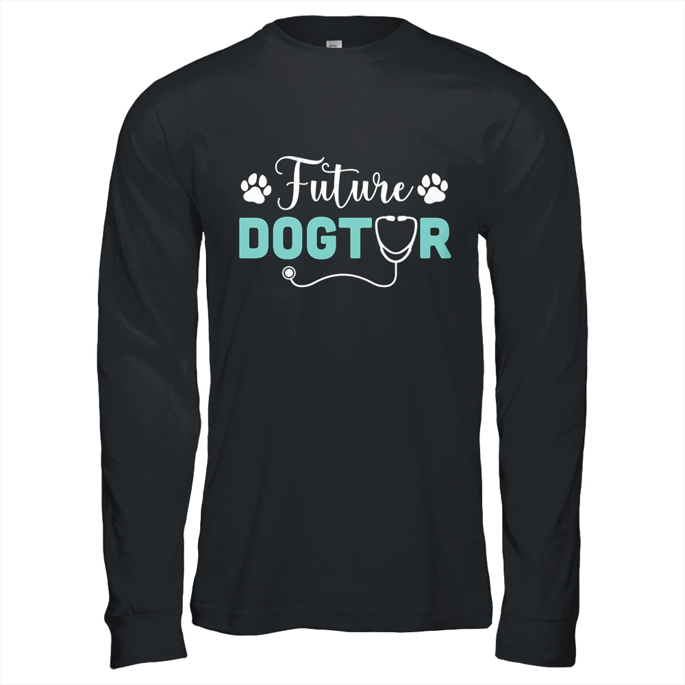 Future Dogtor Vet Student Funny Veterinarian Dog Graduate Shirt & Hoodie | teecentury