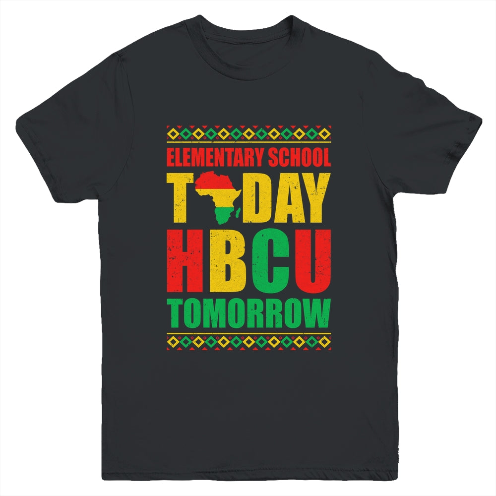 Future HBCU College Elementary School Today HBCU Tomorrow Youth Shirt | teecentury