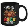 Future HBCU Grad Black Girl Kids Afro Black History Month Mug | teecentury