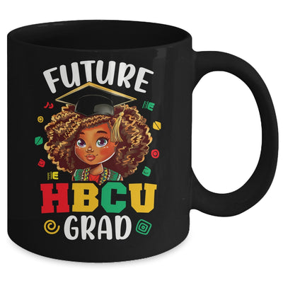 Future HBCU Grad Black Girl Kids Afro Black History Month Mug | teecentury