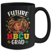 Future HBCU Grad Black Girl Kids Afro Black History Month Mug | teecentury