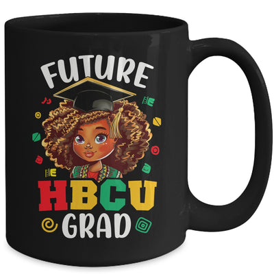 Future HBCU Grad Black Girl Kids Afro Black History Month Mug | teecentury