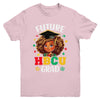 Future HBCU Grad Black Girl Kids Afro Black History Month Youth Shirt | teecentury