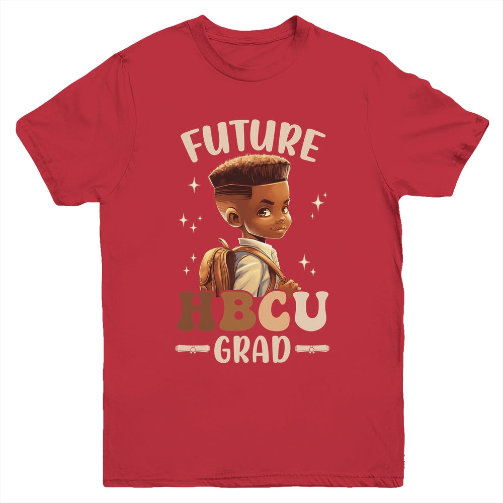 Future HBCU Grad History Black Boy Graduation HBCU Kids Youth Shirt | teecentury