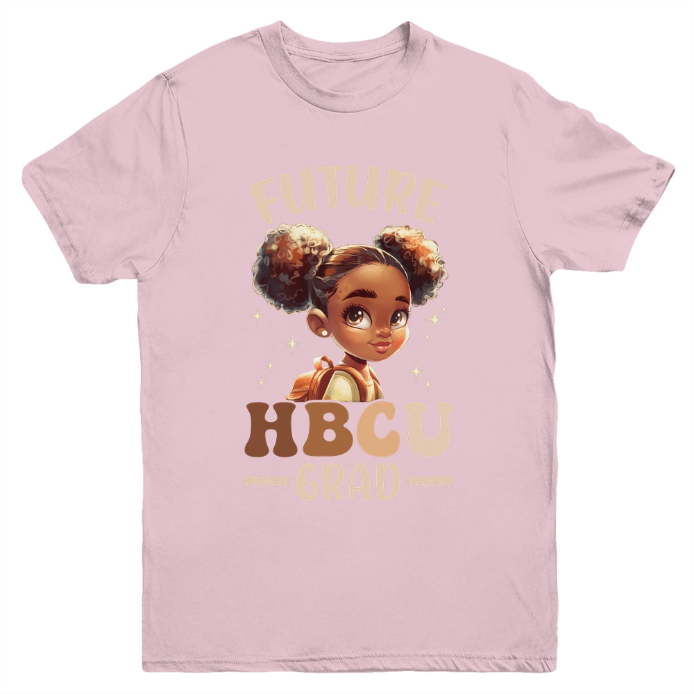 Future HBCU Grad History Black Girl Graduation HBCU Kids Youth Shirt | teecentury