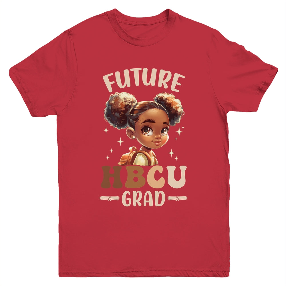Future HBCU Grad History Black Girl Graduation HBCU Kids Youth Shirt | teecentury