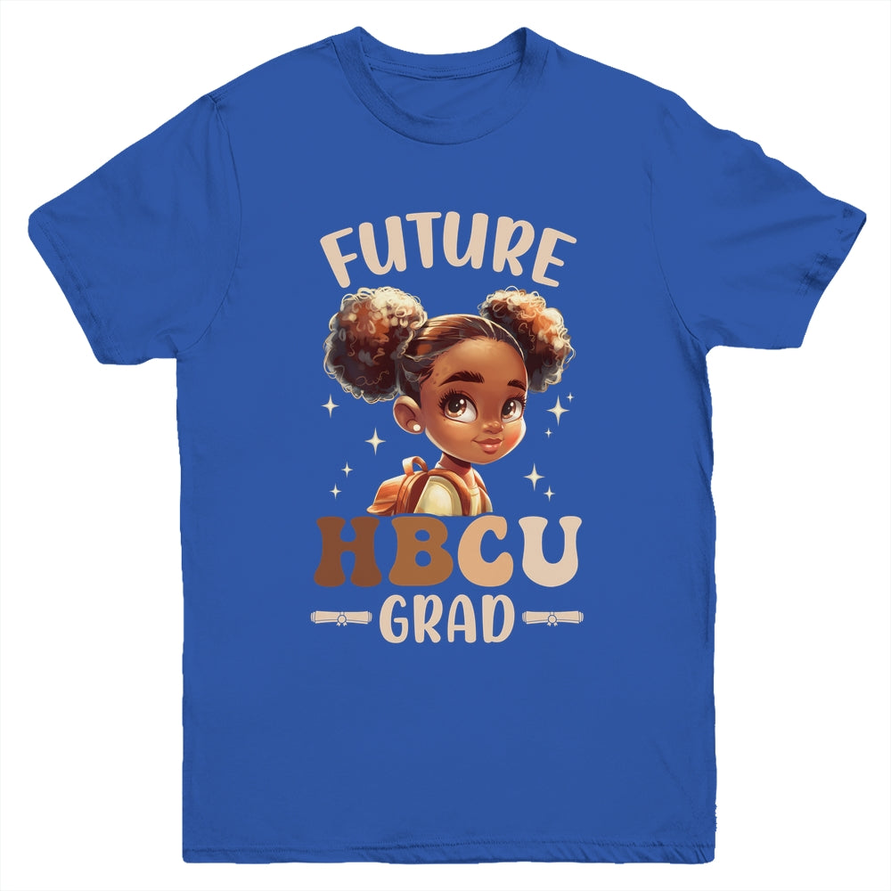 Future HBCU Grad History Black Girl Graduation HBCU Kids Youth Shirt | teecentury