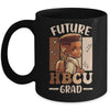 Future HBCU Grad Kids Black Boy Afro Black History Month Mug | teecentury