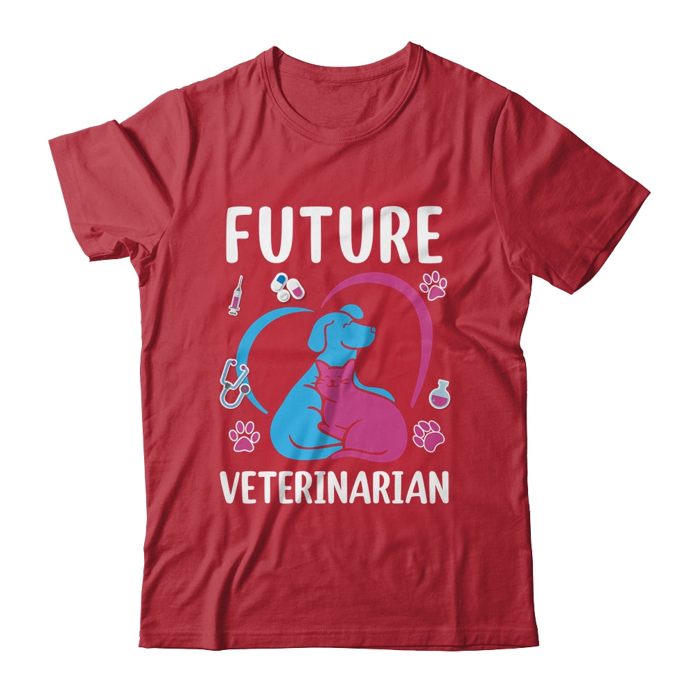 Future Veterinarian Funny Vet Tech Veterinarian Technician Shirt & Tank Top | teecentury