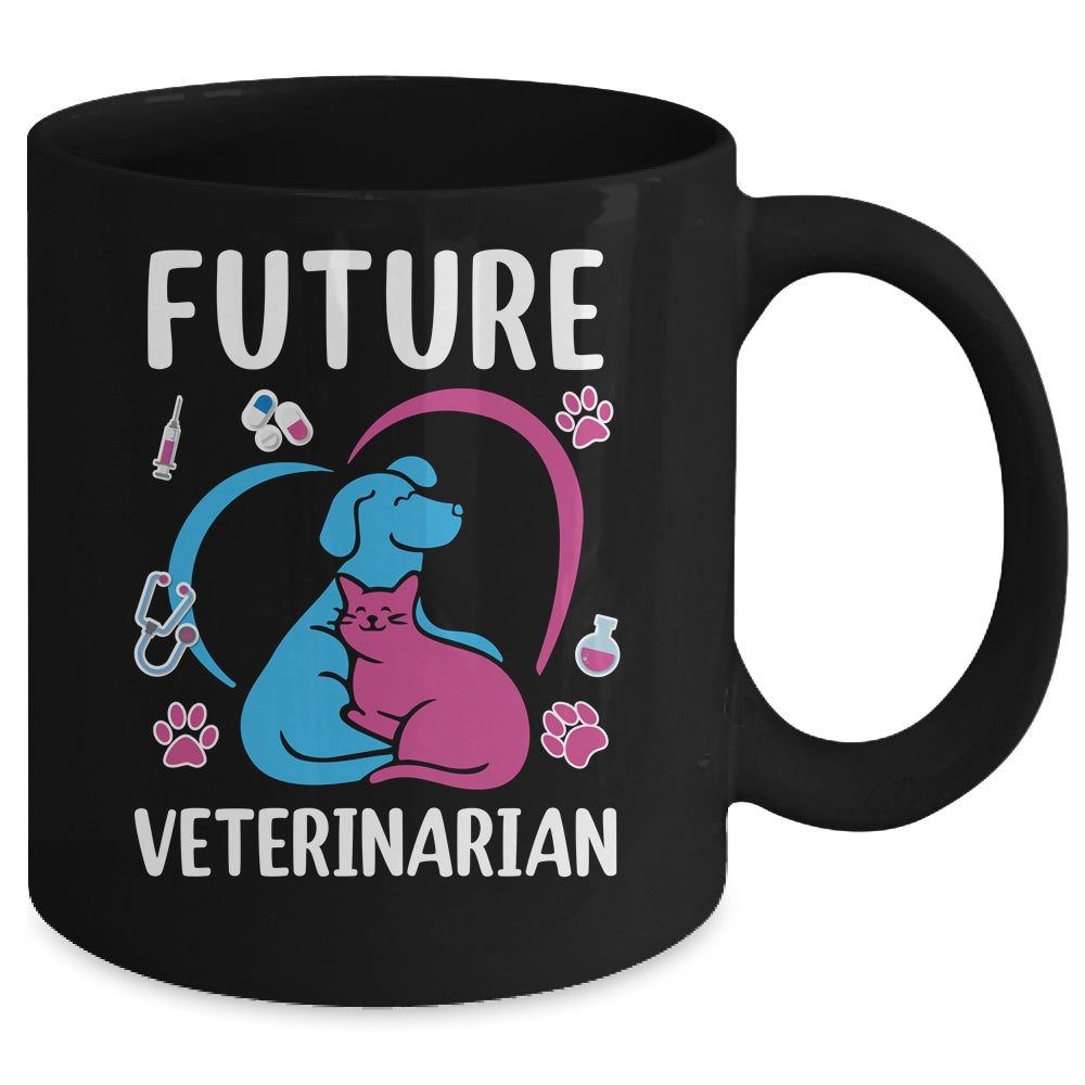 Future Veterinarian Funny Vet Tech Veterinarian Technician Mug | teecentury